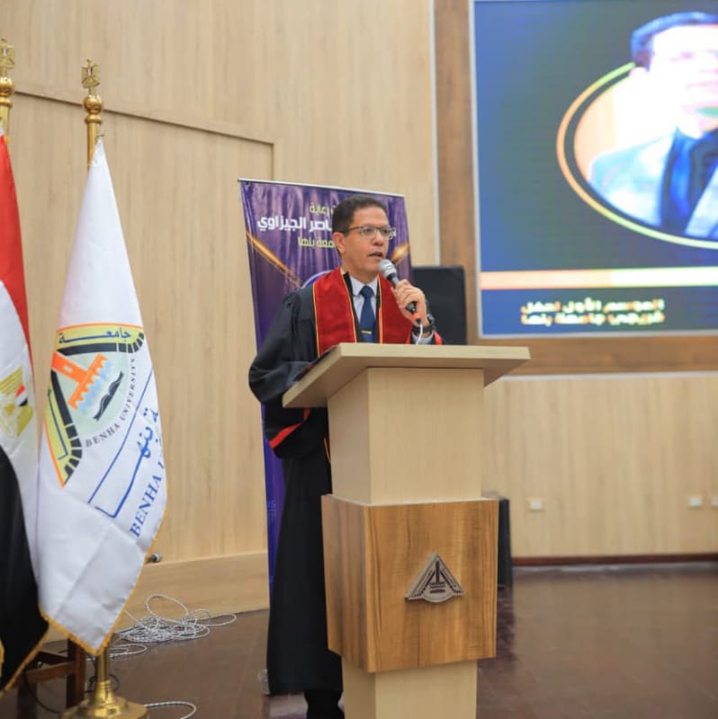 الدكتور ناصر الجيزاوي رئيس جامعة بنها