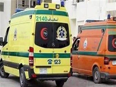 إصابة 9 أشخاص في تصادم ميني باص وميكروباص أعلى الدائري بالقليوبية