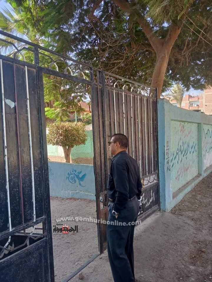 جولة ميدانية للحبشى بمدارس منشأة القناطر استعدادا للعام الدراسى الجديد