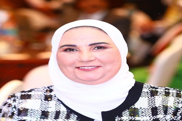 نيفين القباج وزيرة التضامن الاجتماعى  