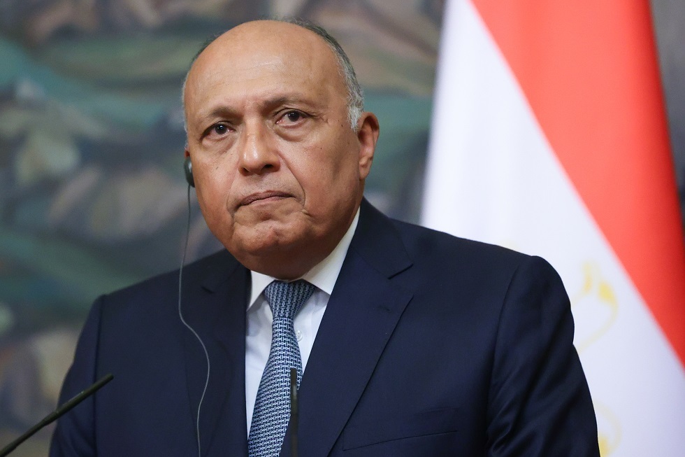 سامح شكرى وزير خارجية 