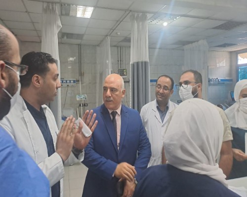 الاستاذ الدكتور اسامه الشلقاني وكيل وزارة الصحة بالقليوبية 