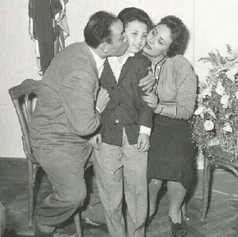 إسماعيل ياسين وعائلته
