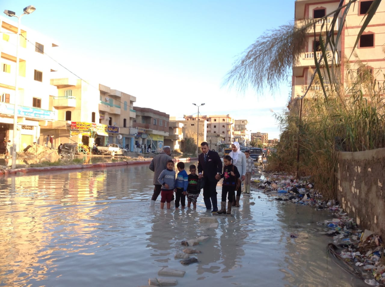 معاناة أهالى أبو تلات