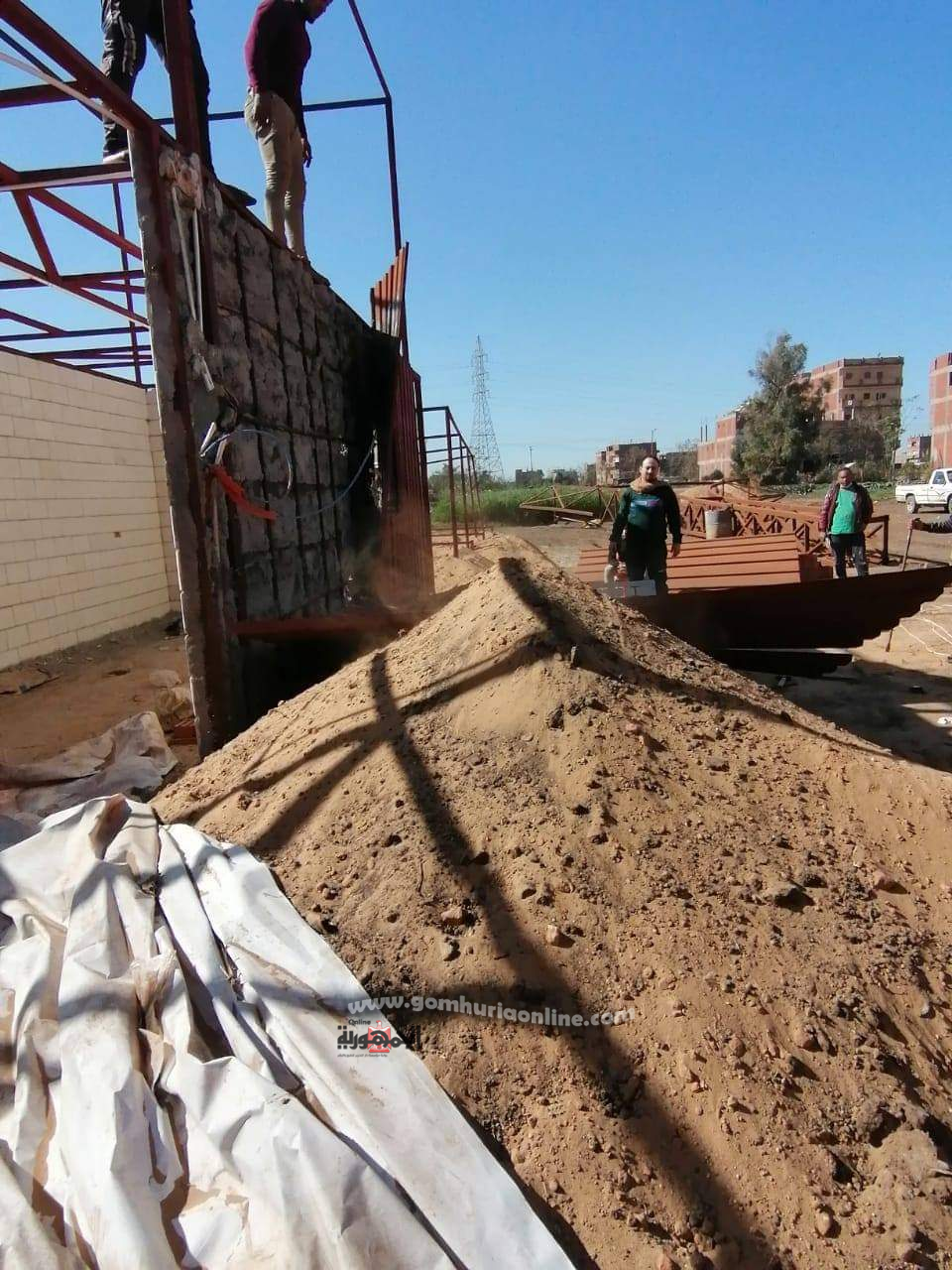 إزالة فورية لـ (12) حالة  تعدى على الأراضي الزراعية بالمنوفية