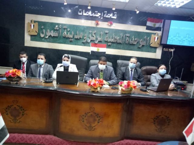 لتنمية 54 قرية بأشمون.. سرور يلتقي بأعضاء البرنامج الرئاسى.. بالصور
