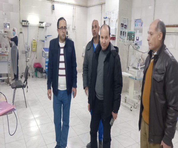 وكيل وزارة الصحة يتفقد مستشفى شبين القناطر 