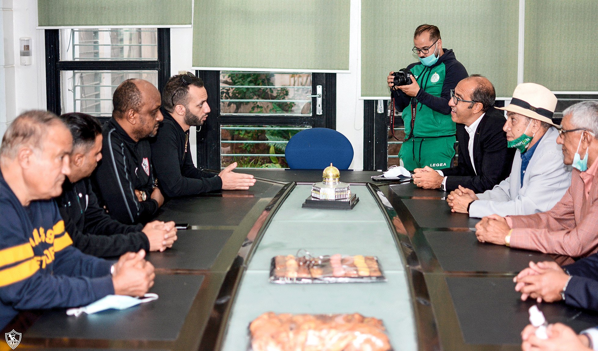 مباراة الزمالك والرجاء