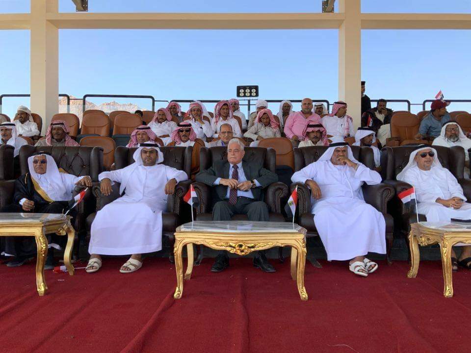 بالصور.. فرقة الإسماعيلية للفنون الشعبية تختتم مهرجان شرم الشيخ التنشيطي الثاني لسباقات الهجن