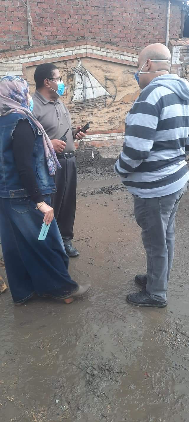 حملات مكبرة لفض الأسواق العشوائية و رفع الاشغالات ببلطيم .صور