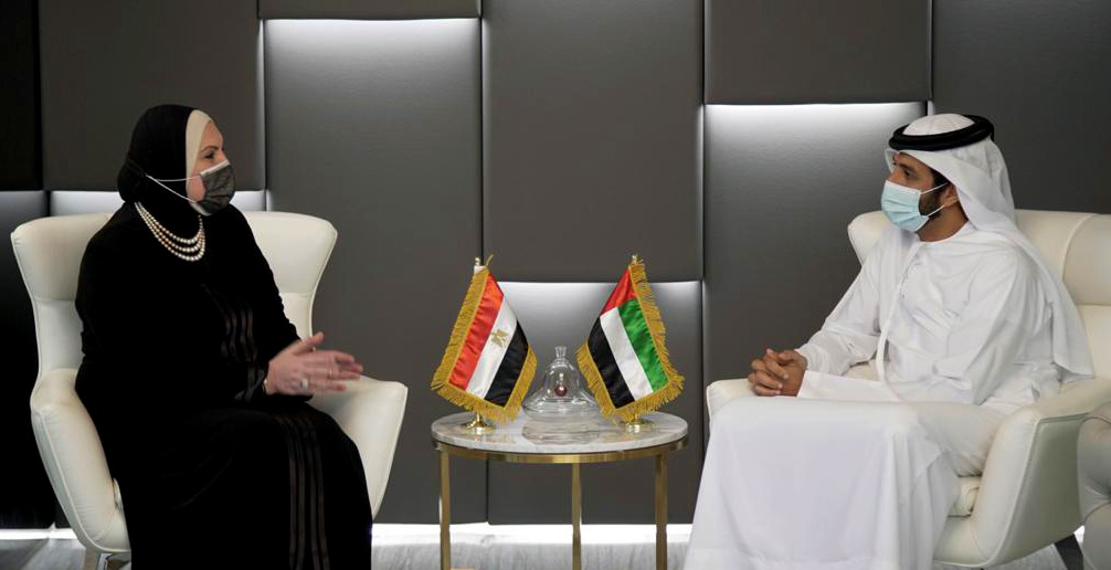 وزيرة الصناعة تبحث مع وزراء الاقتصاد والتجارة الخارجية الإماراتيين سبل تعزيز التعاون المشترك 