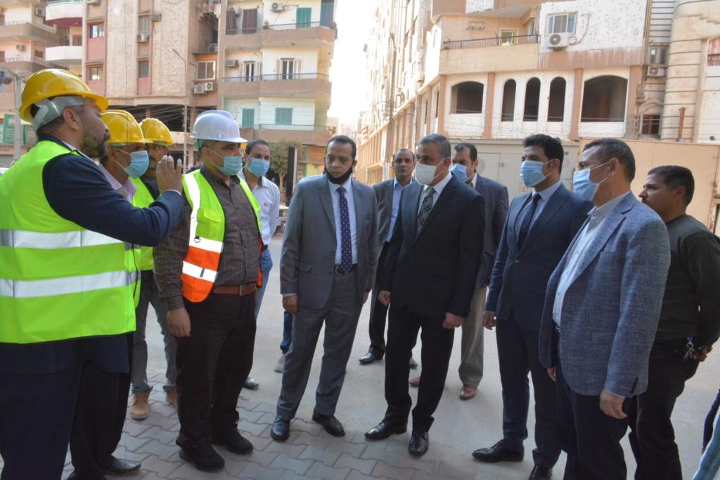 الفقي أثناء الجولة التفقدية