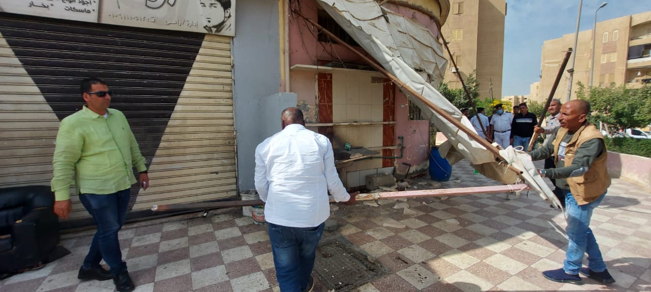 رئيس جهاز العبور: حملة إشغالات مكبرة وتنفيذ قرارات غلق بعدة مناطق بالمدينة