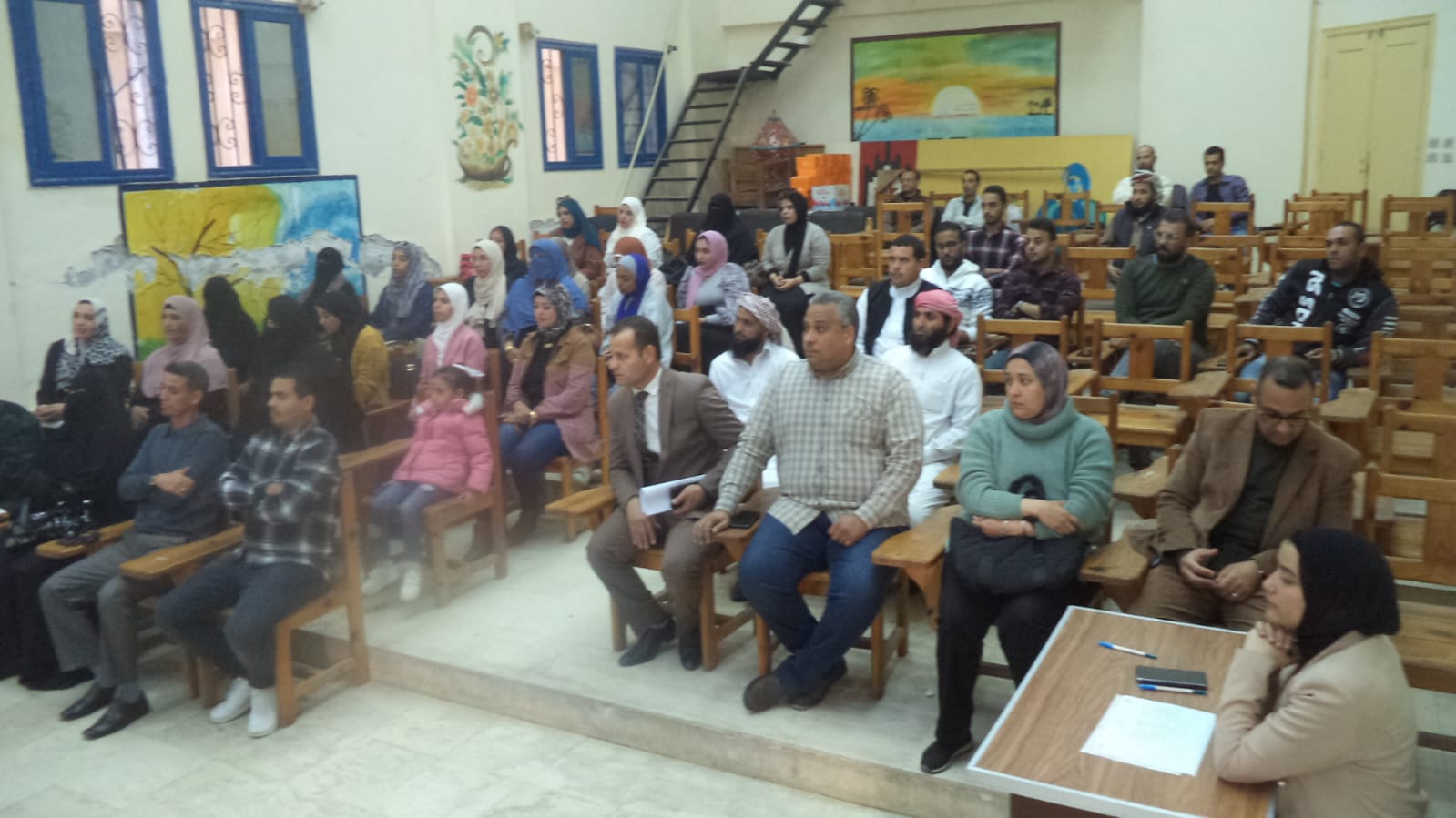 مصر الخير تكرم قيادات تعليم مطروح وميسري مدارس الكونترات