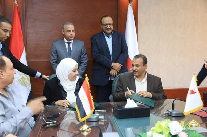  سوهاج توقيع بروتوكول تعاون بين شركة مياه الشرب ومؤسسة 