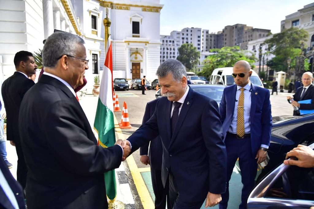 المستشار حنفي جبالى يستقبل رئيس الجمعية الوطنية المجرية