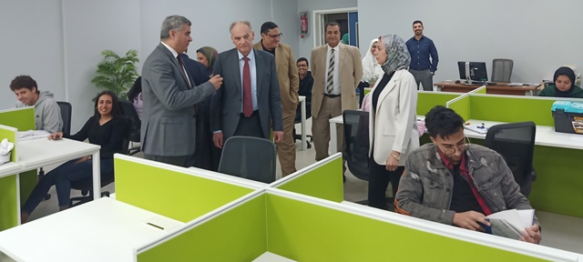 الطب البيطرى جامعة بدر تكشف عن زيارة وفد جامعة لايبزيج بالمانيا..صور