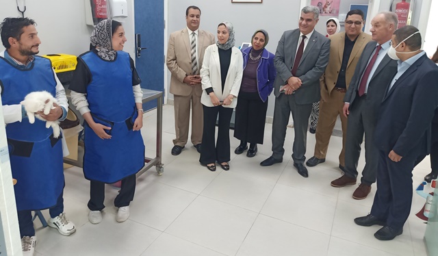 الطب البيطرى جامعة بدر تكشف عن زيارة وفد جامعة لايبزيج بالمانيا..صور