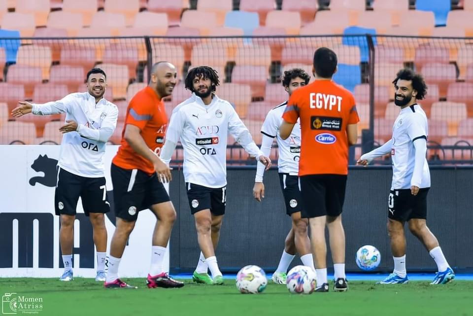 منتخب مصر يختتم تدريباته استعدادًا لمواجهة جيبوتي اليوم.. صور 