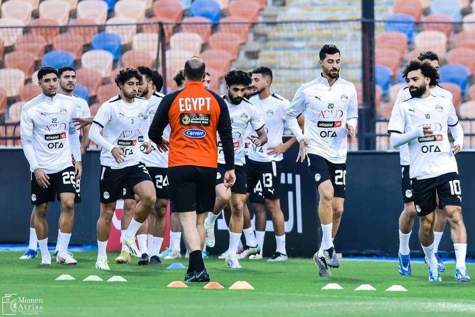 منتخب مصر يختتم تدريباته استعدادًا لمواجهة جيبوتي اليوم.. صور 