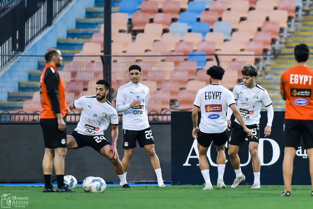 منتخب مصر يختتم تدريباته استعدادًا لمواجهة جيبوتي اليوم.. صور 