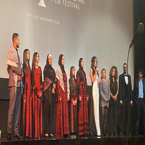 درة وأبطال فيلم وين صرنا