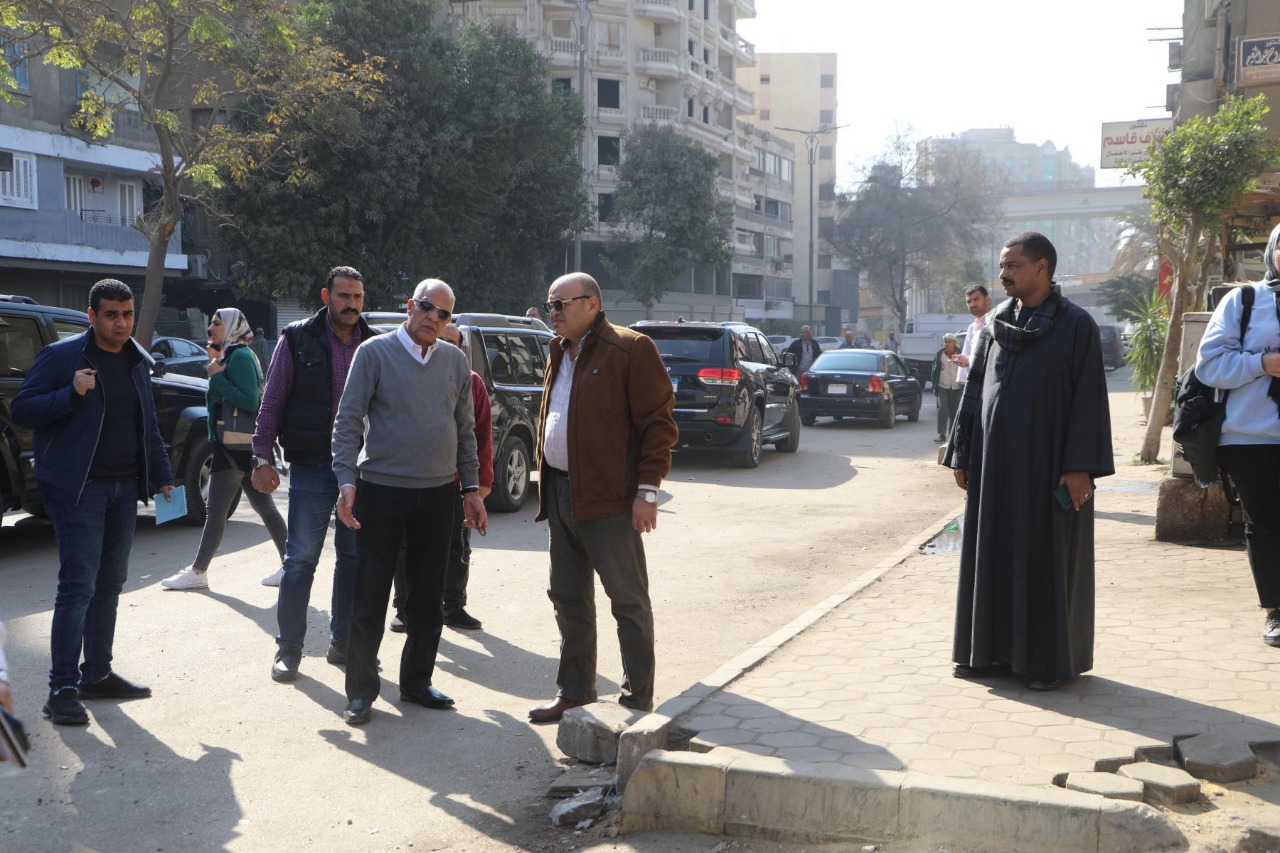 سكرتيرا بنى سويف يتفقدان محور الفشن ومنطقة آثار الحيبة .صور