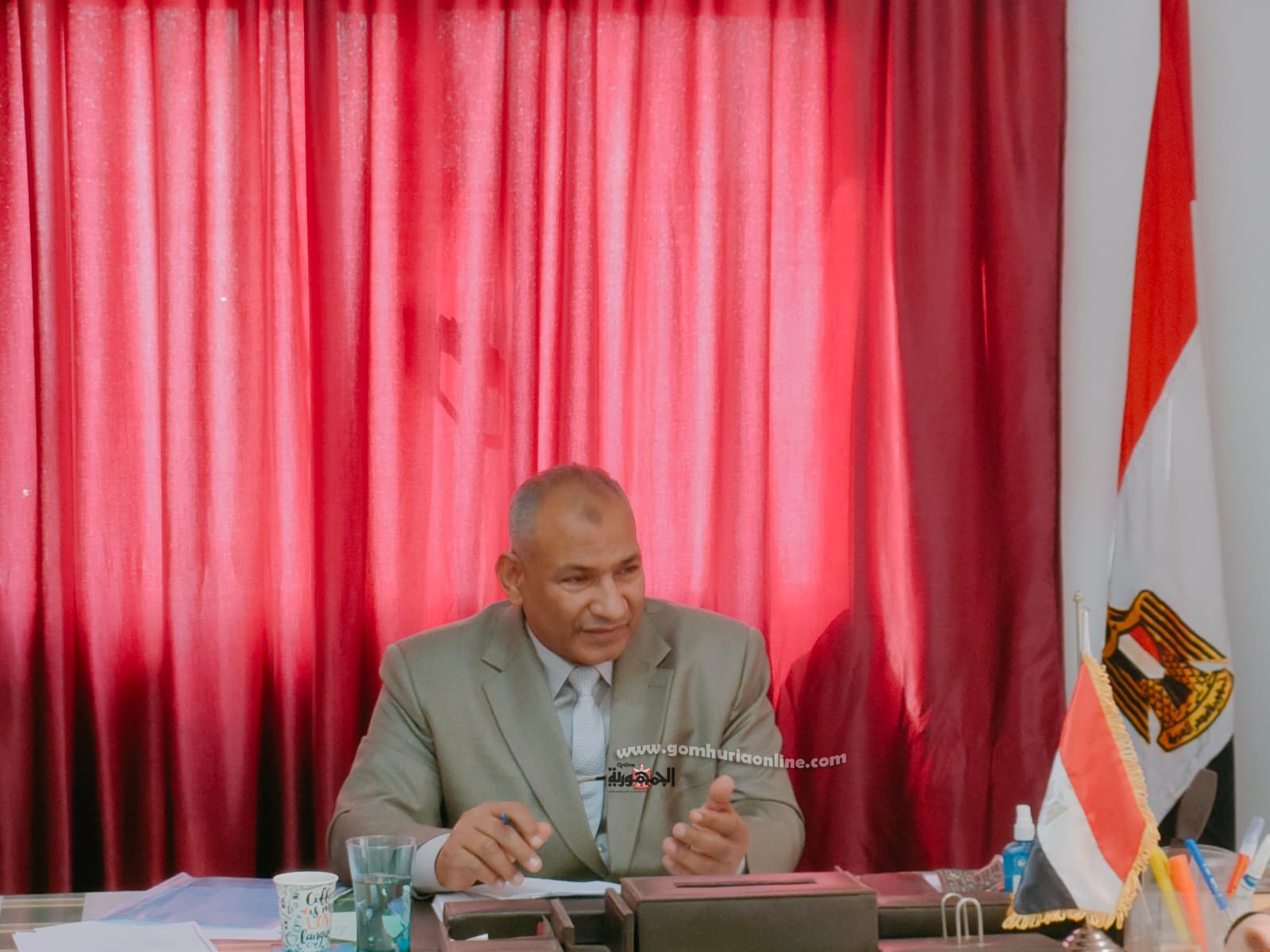 الدكتور سعد عبد الحميد عامر وكيل وزارة القوى العاملة بالمنوفية