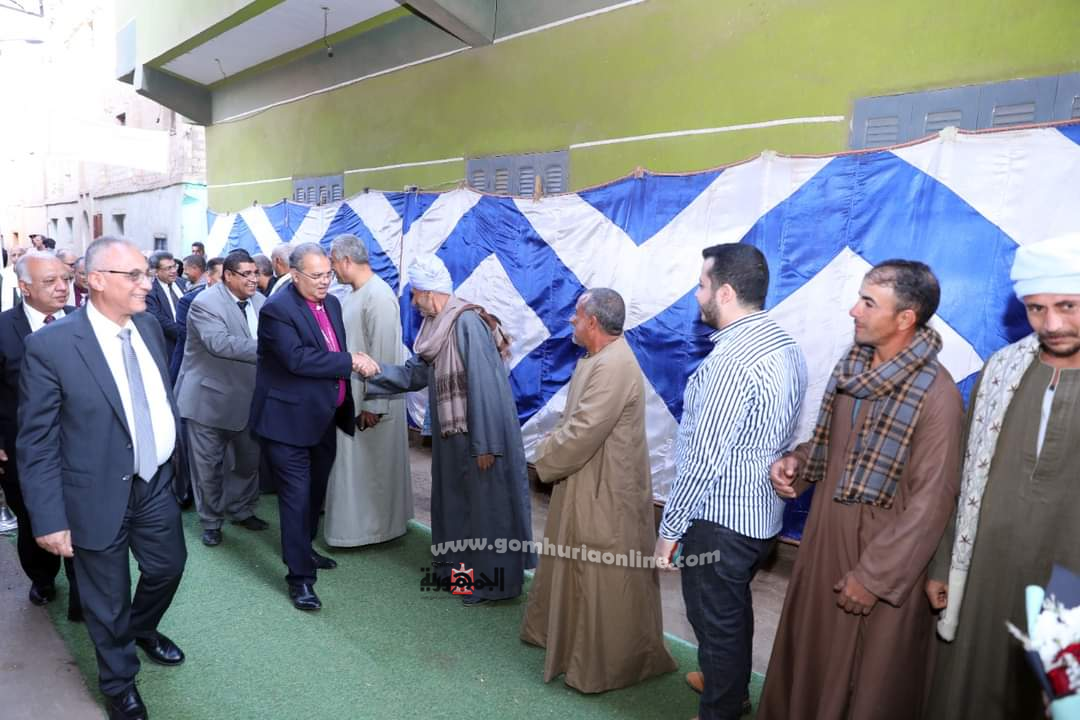 رئيس الإنجيلية يشارك في احتفالات رسامة شيوخ وشمامسة جدد لإطسا البلد