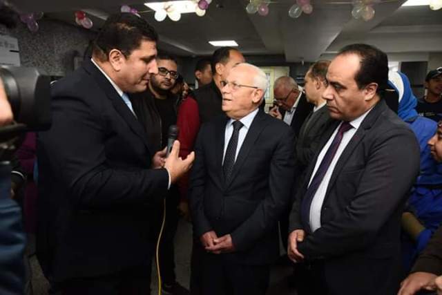 محافظ بورسعيد يدشن الحملة القومية للتطعيم ضد شلل الاطفال