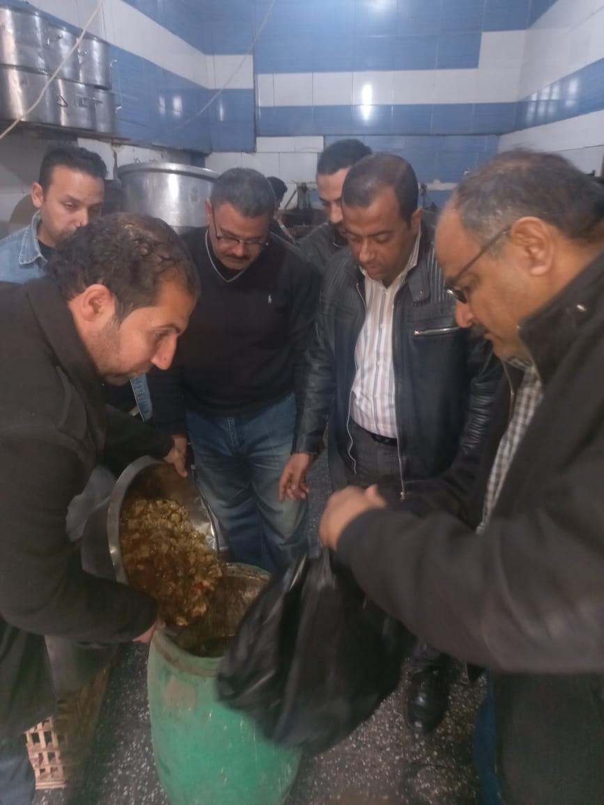 احالة 52 محضر مخالفات تموينية بالدقهلية  للنيابة 