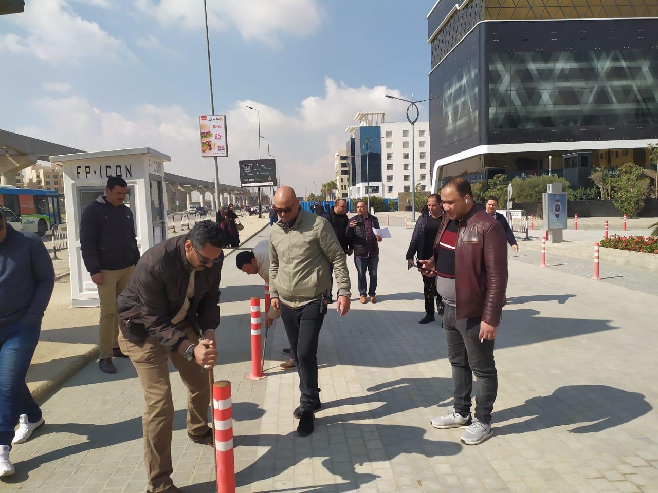  جهازالقاهرة الجديدة يواصل حملات ضبط المخالفات وإزالة التعديات