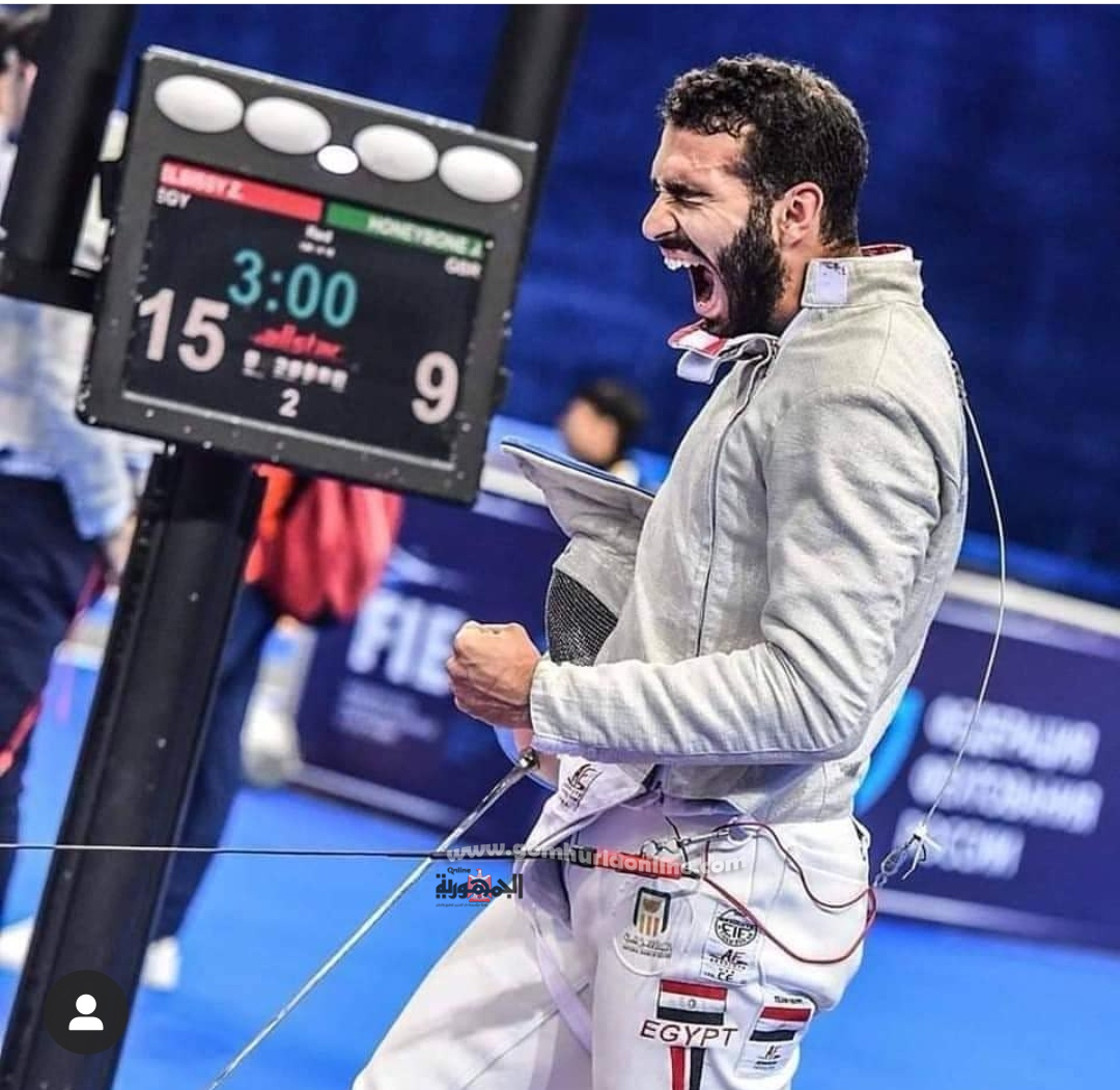 زياد السيسى بعد إطاحته ببطل أيطاليا