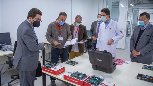 جانب من الزيارة 