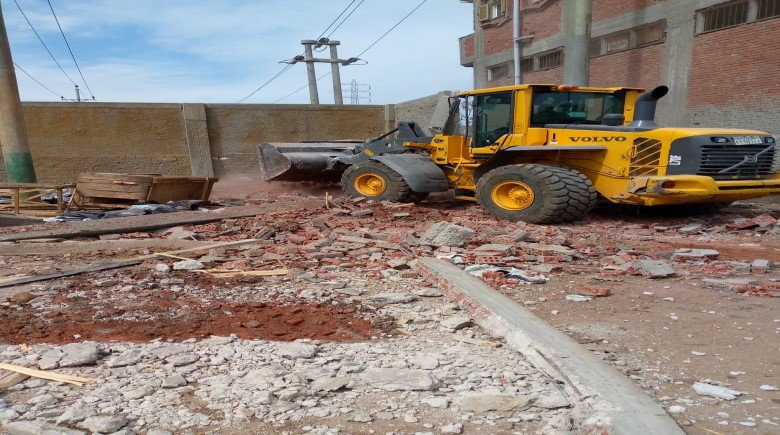 إزالة ٤٨ حالة تعدى علي أملاك الدولة ضمن الموجة ١٩ بدمياط  