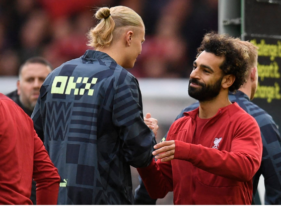 محمد صلاح وهالاند