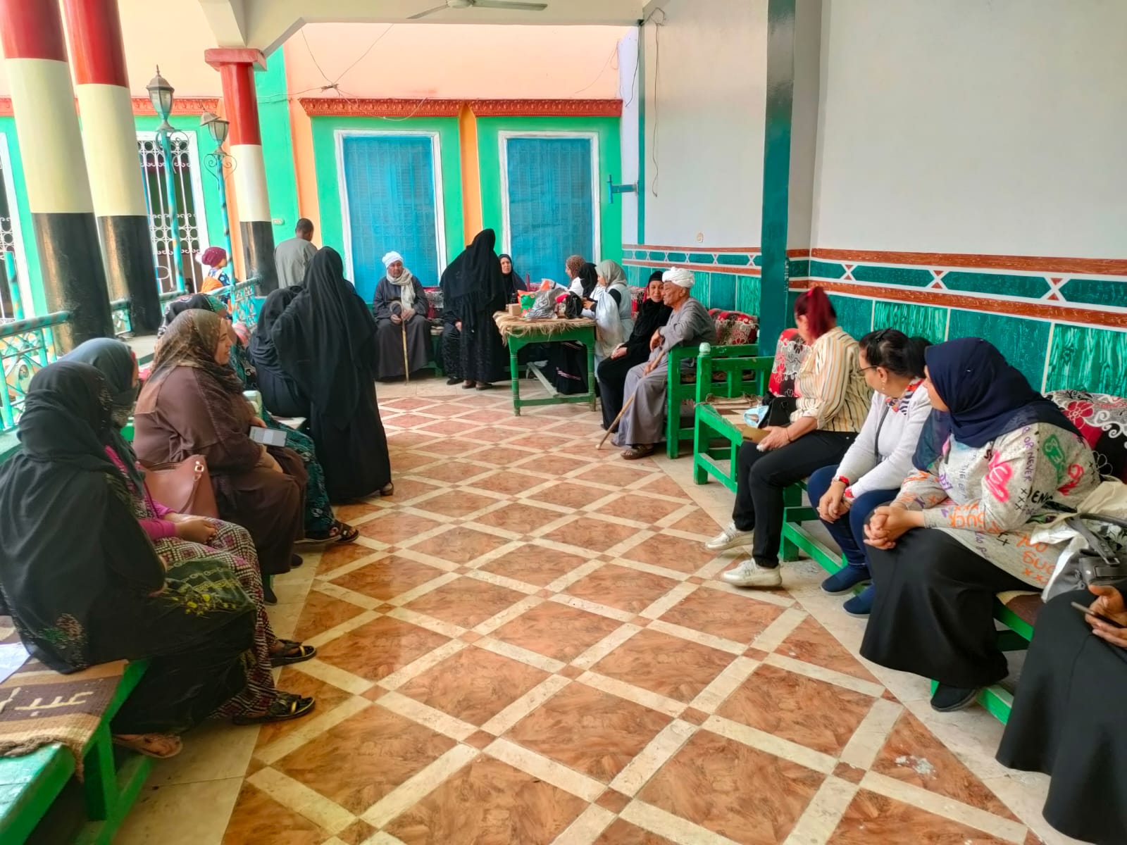 الشعب الجمهوري  ينظم قافلة مجانية بقريتي الحجيرات وأولاد عمرو 