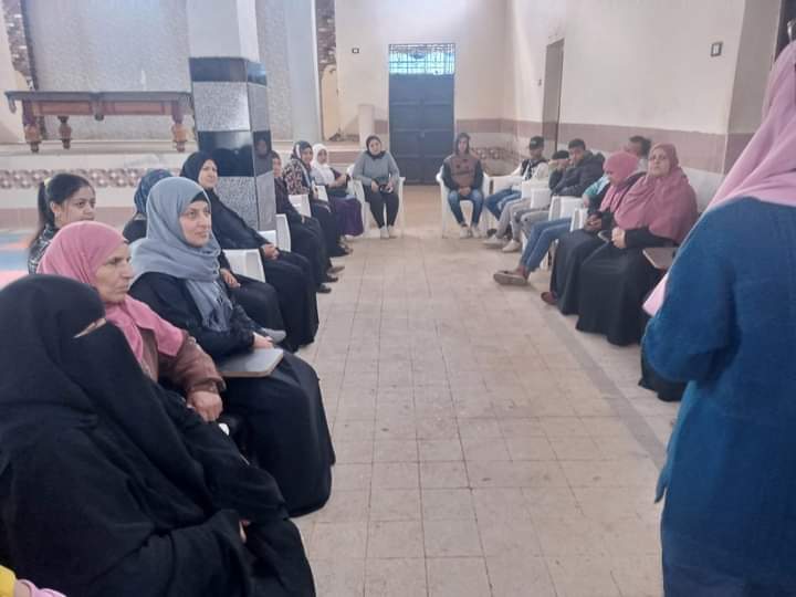 ندوات عن العنف الأسرى بمركز شباب ميت كنانة بالقليوبية