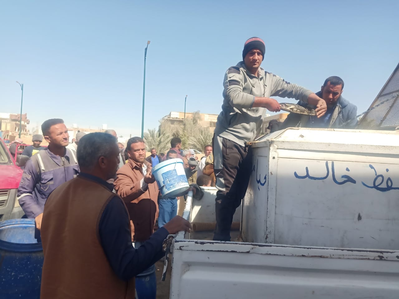 2 مليون ذريعة سمكية دعم واحة سيوة
