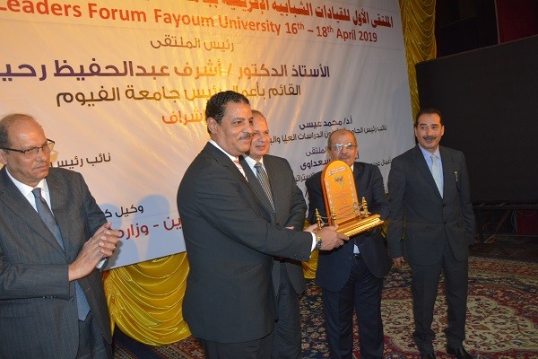 انطلاق الملتقى الأول للقيادات الشبابية الإفريقية بجامعة الفيوم 