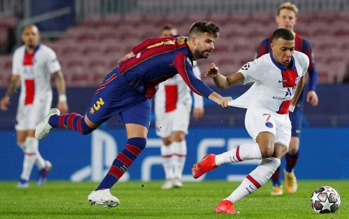 برشلونه وباريس سان جيرمان