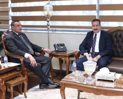 وزير التنمية المحلية ومحافظ المنوفية