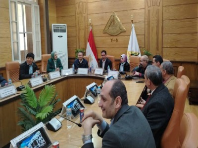 الدكتور ناصر الجيزاوي   رئيس جامعة بنها 