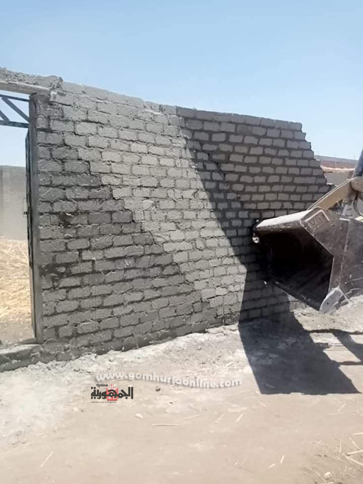 إزالة ١٣ حالة تعدي على الأراضي الزراعية بسوهاج في أجازة عيد الفطر المبارك ..صور