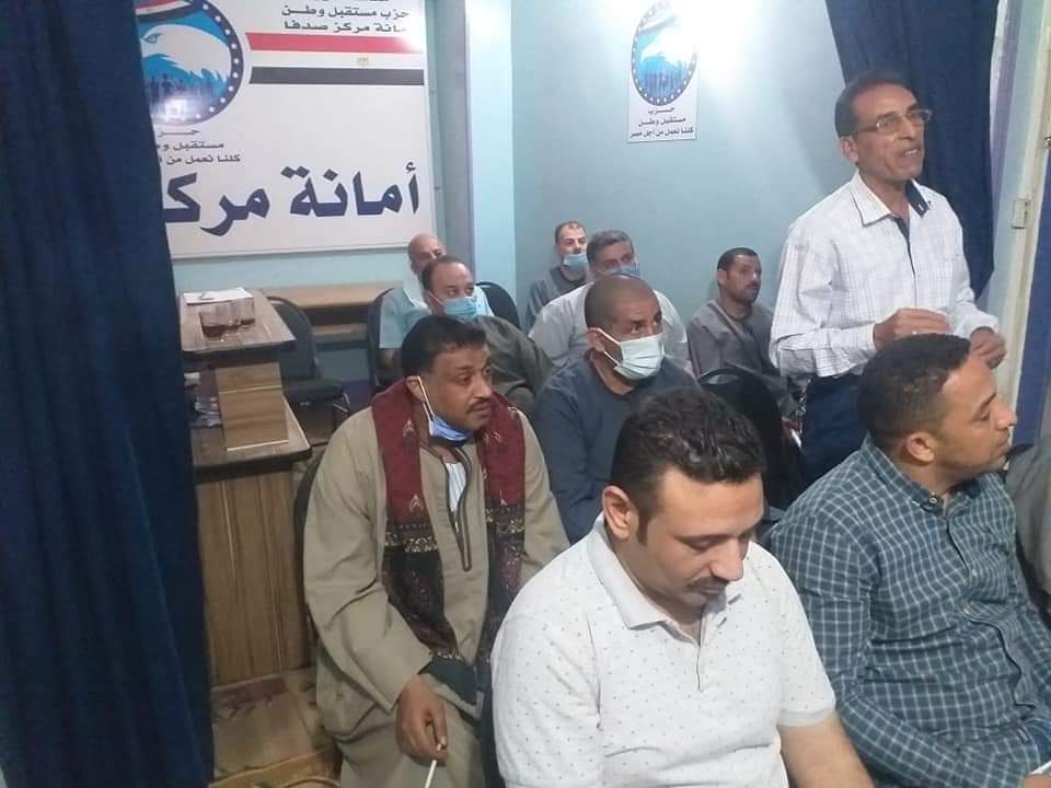 أمانة مستقبل وطن صدفا تناقش  مشكلات المركز وتضع تصورات لحلها