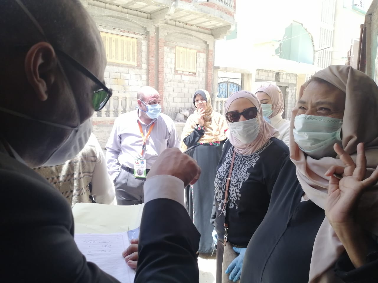تنفيذ حملة «صحتك أمانة» لنشر الوعي الصحي بحي ابي صقل  بشمال سيناء