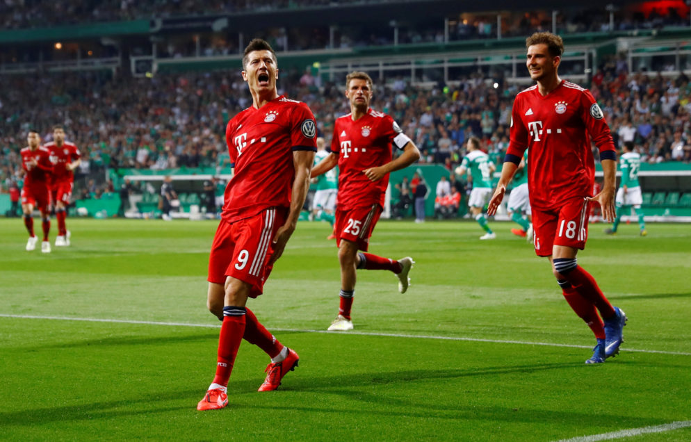 مباراة بايرن ميونخ وفيردر بريمن