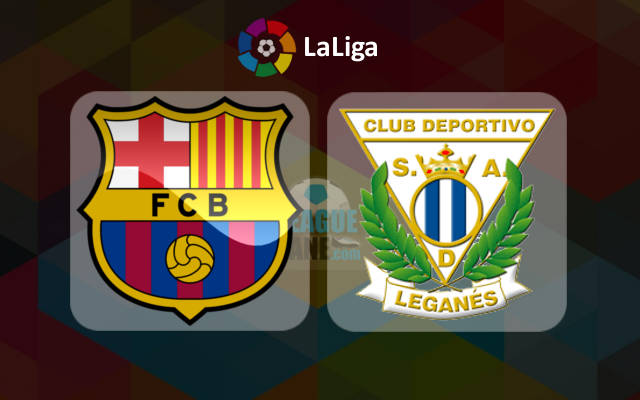 مباراة برشلونة  وليجانيس