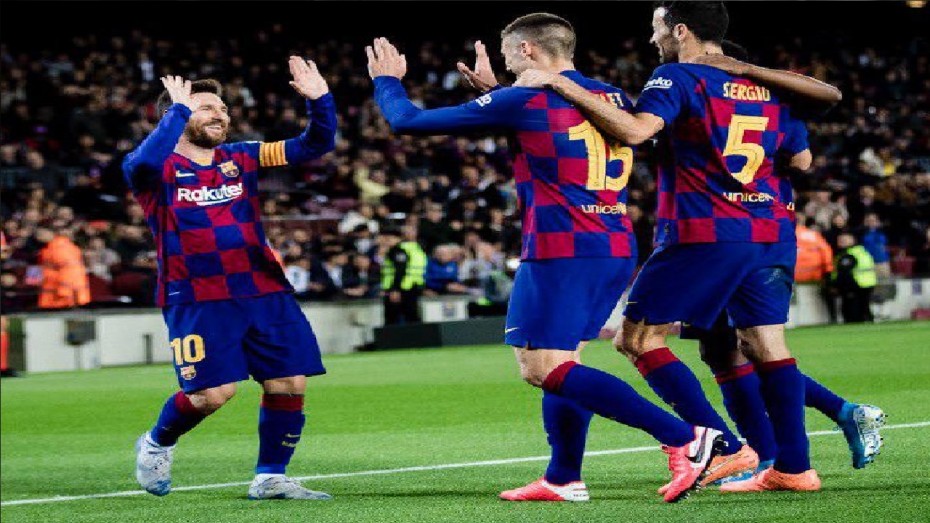 مباراة برشلونة  وليجانيس