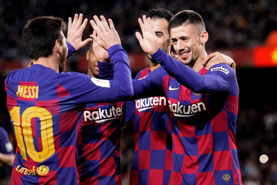 مباراة برشلونة  وليجانيس